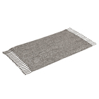 Tapete Marajó Chocolate 45x80cm