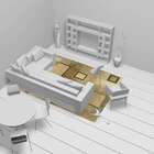 Tapete Marbella Elite Bs Quadrado 200x300 Cm