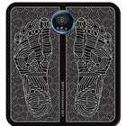 Tapete Massageador Elétrico Para Os Pés Recarregável