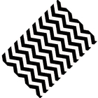 Tapete Matizado Chevrom Antiderrapante 100x140cm Preto E Bran