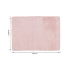 Tapete Melody Rosa 1,40x1,00m Jolitex