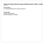 Tapete Menina Infantil Cinza Coração Antiderrapante 1,50m X 1