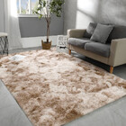 Tapete Mesclado 1,40x2,00 Peludo Felpudo Sala E Quarto Begeme