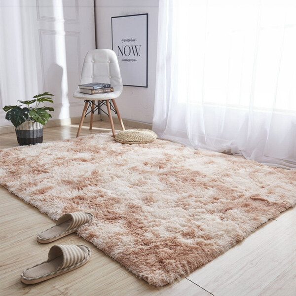 Tapete Mesclado 1,40x2,00 Peludo Felpudo Sala E Quarto Begeme