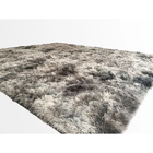 Tapete Mesclado 200x140 Cinza Para Sala Casen