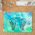 Tapete Mesversário Asa De Anjinho Único