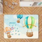 Tapete Mesversário Balões Com Bichinhos Único