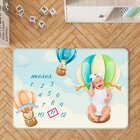 Tapete Mesversário Balões Com Bichinhos Único