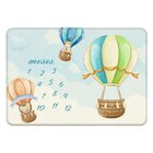 Tapete Mesversário Balões Com Bichinhos Único