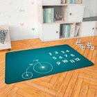 Tapete Mesversário Bicicleta Antiga Único