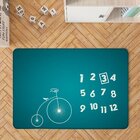 Tapete Mesversário Bicicleta Antiga Único