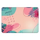 Tapete Mesversário Folhas Coloridas Único