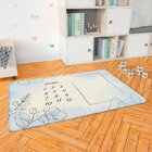 Tapete Mesversário Linhas Floral Único