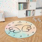 Tapete Mesversário Redondo Asa De Anjinho