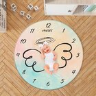 Tapete Mesversário Redondo Asa De Anjinho