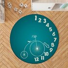 Tapete Mesversário Redondo Bicicleta Antiga