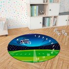 Tapete Mesversário Redondo Futebol Americano