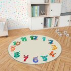 Tapete Mesversário Redondo Monstrinhos