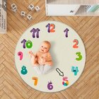 Tapete Mesversário Redondo Números Monstros