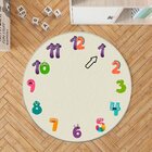 Tapete Mesversário Redondo Números Monstros