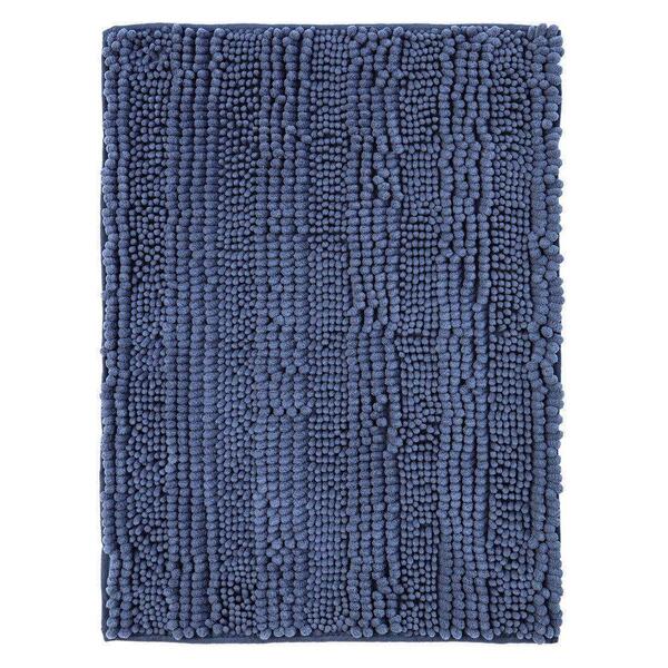 Tapete Microfibra 45 X 65 Cm Pop Wave Azul Kacyumara