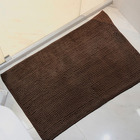 Tapete Microfibra Antiderrapante - 40x60cm - Marrom