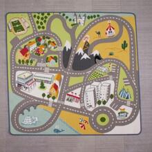 Tapete Mixed Lilaboo C2 Pistinha 133x140 Cm