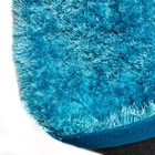 Tapete Mixy 150 Redondo Azul Bebe M5