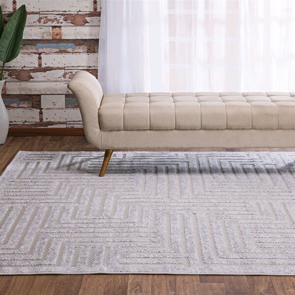 Tapete Modena 150cm X 200cm Niazitex Bege