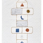 Tapete Moon Infantil 04 1,50 Redondo - Edantex