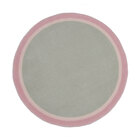 Tapete Moriah Borda Degradê Rosa  - 0,95 Diam M