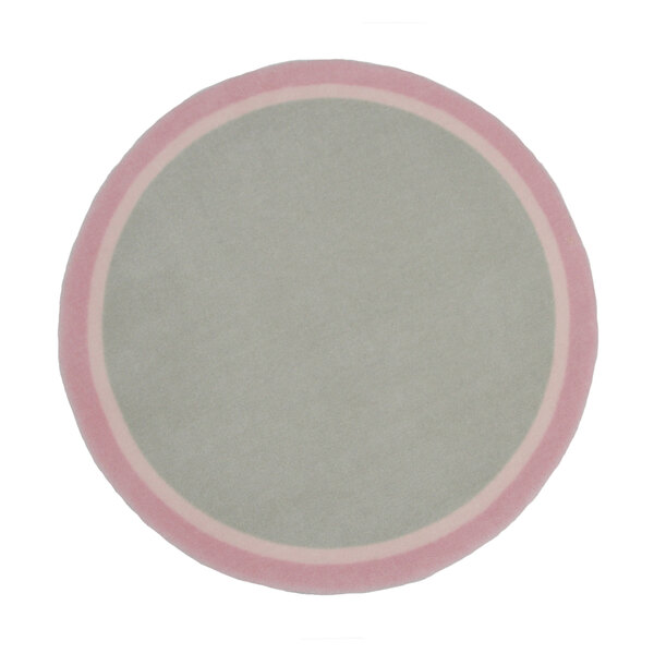 Tapete Moriah Borda Degradê Rosa  - 0,95 Diam M