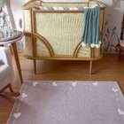 Tapete Moriah Doce Amor Rosê - 0,95 X 1,50 M