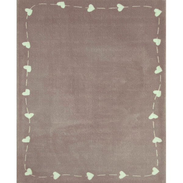 Tapete Moriah Doce Amor Rosê - 1,50 X 1,95 M