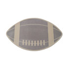 Tapete Moriah Infantil Bola De Futebol Americano - 1,20 X 1,95