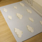 Tapete Moriah Infantil Brilho De Nuvens - 1,50 X 1,95 M