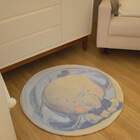 Tapete Moriah Infantil Elefantinho - 1,50 Diam M