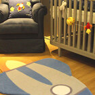 Tapete Moriah Infantil Foguete - 1,20 X 1,95 M