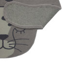 Tapete Moriah Infantil Leopardo Cinza - 1,50 X 1,95 M