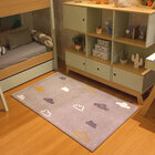 Tapete Moriah Infantil Nuvens Coloridas - 0,95 X 1,50 M