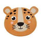 Tapete Moriah Infantil Rosto Tigre - 0,95 X 1,10 M