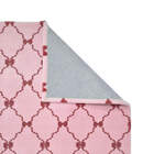 Tapete Moriah Lacinhos Rosa - 1,20 X 1,95 M