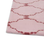 Tapete Moriah Lacinhos Rosa - 1,50 X 1,95 M