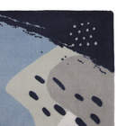 Tapete Moriah Nevada Azul - 0,95 X 1,50 M