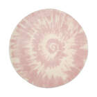Tapete Moriah Tie Dye Rosa Redondo - 0,95 Diam M