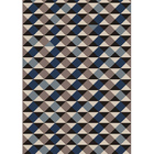 Tapete Mosaico Argyle Antiderrapante 140x200 Cinza Casa Dona