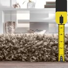 Tapete Muito Peludo Aconchego 2,00mx2,50m Bege Casa Dona