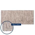 Tapete Multiúso Jacquard Eco Marrom 50x120cm Kapazi