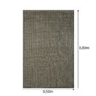 Tapete Natural Flat 1726 Carvao 0,50x0,80m - Abdalla