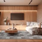 Tapete Natural Look Tabuleiro-a 200x250 Cm